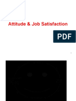 Attitude & Job Satisfaction