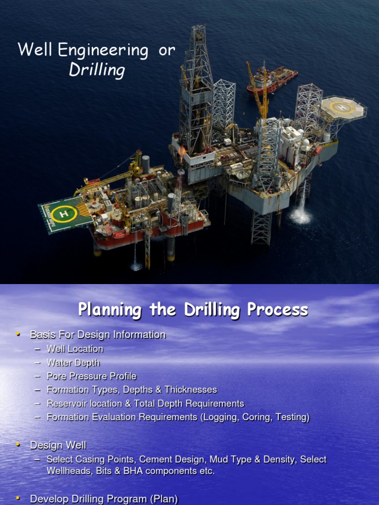 Drilling For Dummies PDF Oil Well Drilling Rig