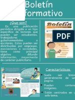 Boletin informativo