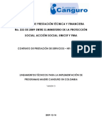 Lineamientos Técnicos Programa Madre Canguro - Organismo ...