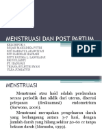 Menstruasi Dan Post Partum