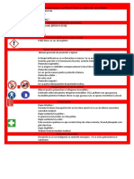 Instructiuni de Exploatare Conform Fisei Cu Date de Securitate