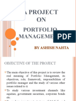 A Project ON: Portfolio Management