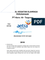 Proposal Kegiatan Olahraga Perusahaan