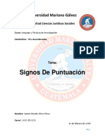 Signos de Puntuacion