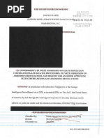 2016 DOJ National Security Division Certification Filing - Sep 26 2016 - John P Carlin