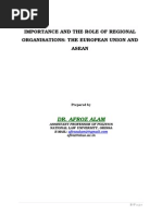 Download Importance and the Role of Regional Organisation by Dr Afroz Alam SN37995239 doc pdf