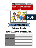 1° Prueba Matemática PDF