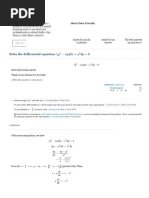 Derivatives - Solve The Differential Equation - $ (Y 2-Xy) DX+X 2dy 0$ - Mathematics Stack Exchange