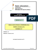 IsiZulu FAL P1 Nov 2017 PDF