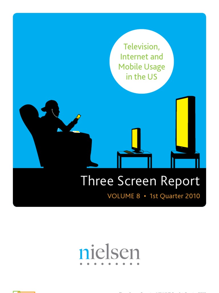 Nielsen Three Screen Report Q12010 Nielsen Ratings High Definition