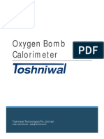 Oxygen Bomb Calorimter
