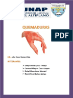 Informe Sobre Quemaduras