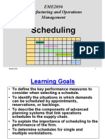 210942 Scheduling Lecture Note