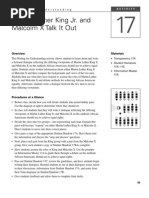 Download MLK and Malcolm X Talk It Out by Brian Thomas SN37996489 doc pdf