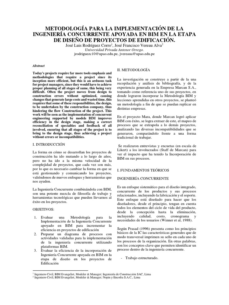Guía para Implementar BIM en Diseño | PDF | Modelado de información de ...