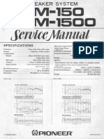 Pioneer HPM-150 1500 ART-237-0 Audio PDF