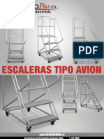 Escalera Tipo Avión Acero 35 M-0