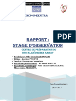 Rapport de Stage