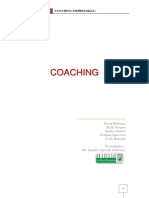 Informe de Coaching