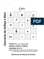 Apostila de Solfejo e Ritmo 2 - AGOSTO 2017