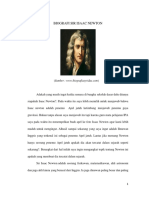 Biografi Sir Isaac Newton