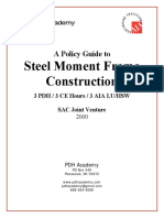 Policy Guide Steel Moment Frame