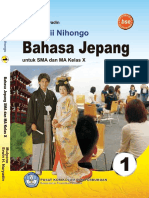 Tanoshii Nihongo 1 Buku Pelajaran Bahasa Jepang Kelas 10 Mulyono Erwin H Nuryadin 2011