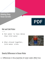 Students Module e Unit 1 Lesson 2 Exploration 2 Modeling Deep Ocean Currents