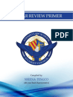 2015 Bar Review Primer