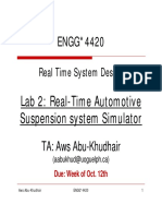 Real-Time Automotive Suspension Simulator
