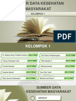 Kelompok 1 Sumber Data Kesehatan Masyarakat