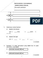 Matematik Kertas 2 Sumatif 2 2018 THN 2