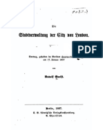 Die Stadtverwaltung Der City of London - Vortrag Berlin 1867