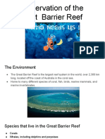 Conservation of The Great Barrier Reef