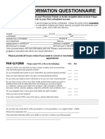 PT Consultation Form