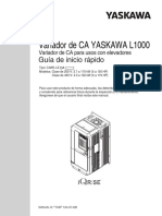 Manual Yaskawa L1000 Esp