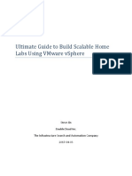 Ultimate Guide To Build Scalable Home Labs Using VMware VSphere