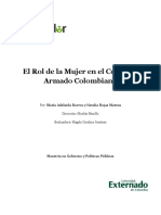 El Rol de La Mujer en El Conflicto Armado Colombiano