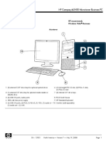 HP dx2400 Business Desktop Specifications PDF