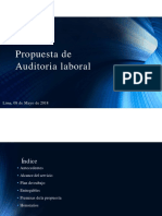 Propuesta de Auditoría Laboral