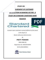 Measurement of Customer Satisfaction in Banking Sector: A Study On Standard Chartered Bank Kolkata