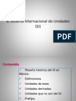 El Sistema Internacional de Unidades - 1 (SI)