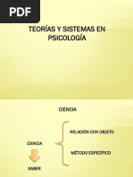 Teoría y Sistemas en Psicología