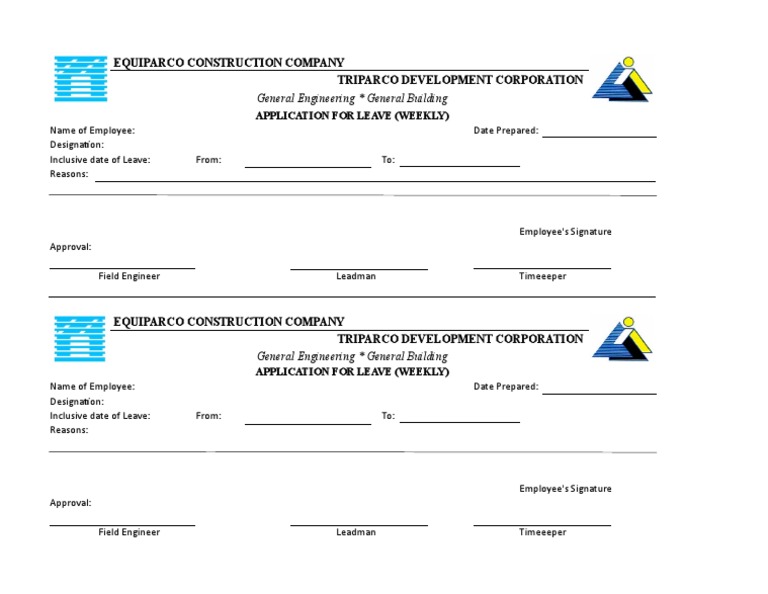 Equiparco Construction Company Triparco Development Corporation | PDF