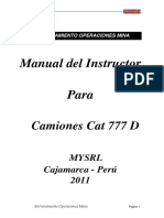 Manual Del Entrenador - Camiones 777 D