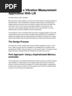Download Designing a Vibration Measurement Application with LXI by Data Translation Inc SN38001451 doc pdf