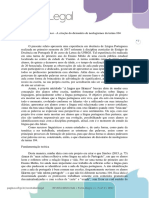 A Língua Que Falamos - A Criação Do Dicionário de Neologismos Da Turma 104