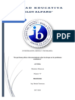 Caratula de Investigación Albarracin 2