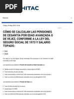Cómo Se Calculan Las Pensiones de Cesantía Por Edad Avanzada o de Vejez, Conforme a La Ley Del Seguro Social de 1973 y Salario Topado. - Arhitac(1)